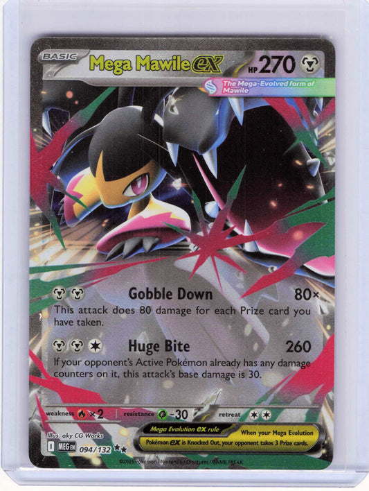Mega Mawile ex #094/132 Pokemon ME01: Mega Evolution