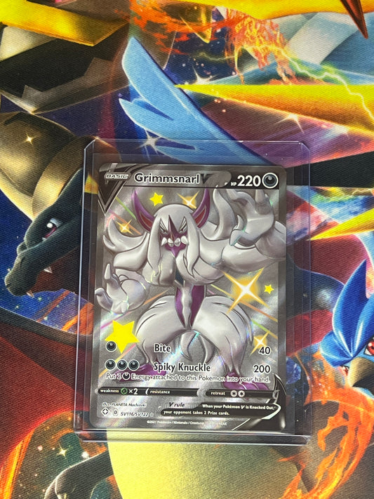 Grimmsnarl V #SV116 Pokemon Shining Fates