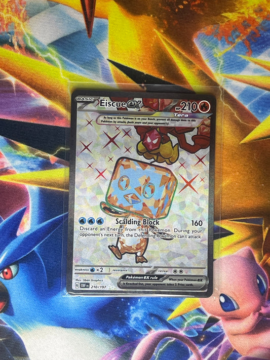 Eiscue Ex #210 Pokemon Obsidian Flames