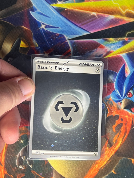 Basic Metal Energy [Cosmos Holo] #8 Pokemon Scarlet & Violet Energy