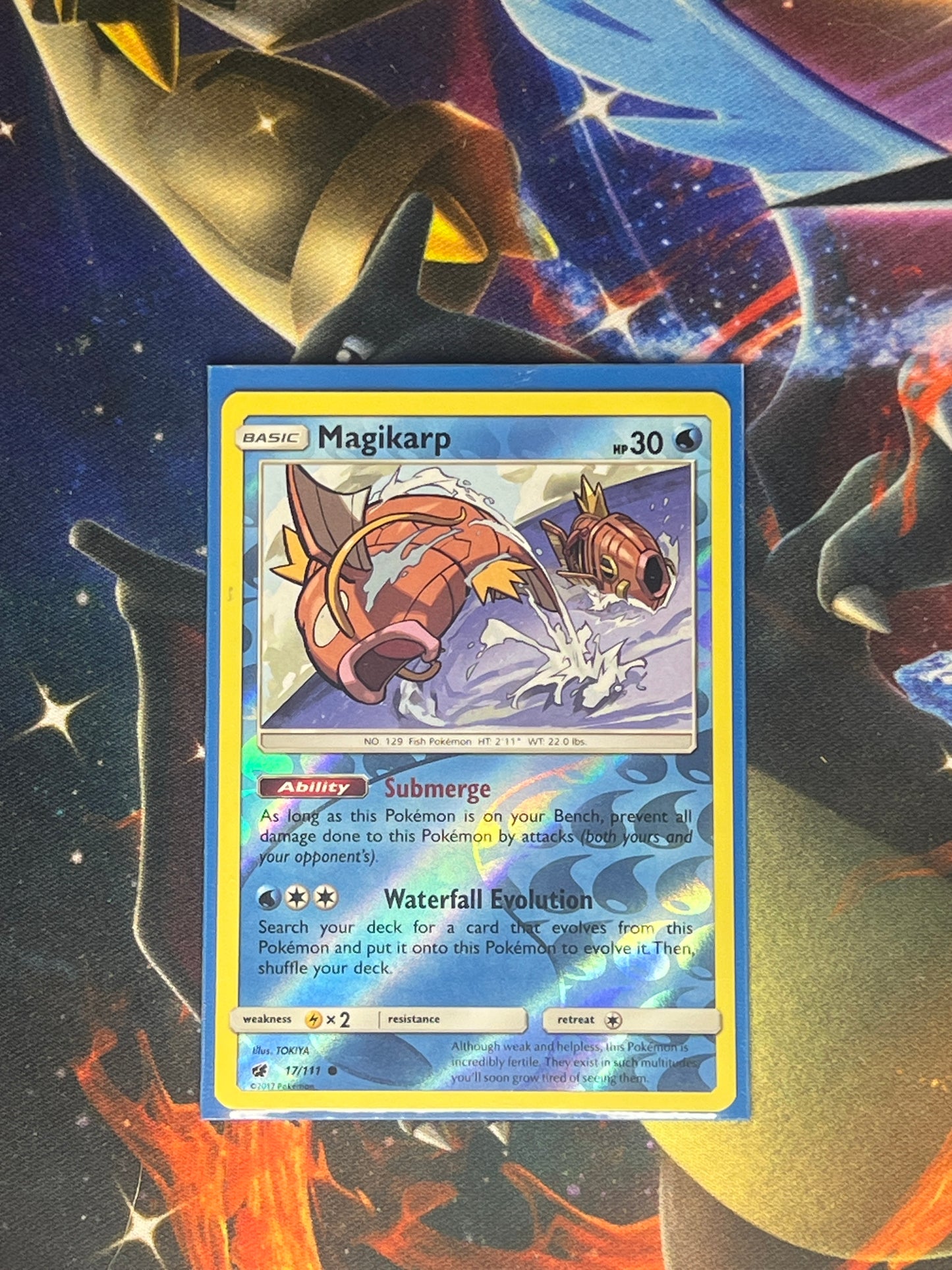 Magikarp [Reverse Holo] #17 Pokemon Crimson Invasion