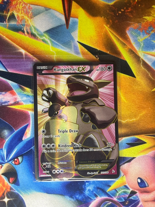 Kangaskhan EX #103 Pokemon Flashfire