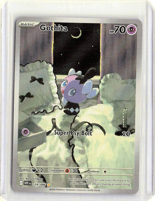 Gothita #124/086 Pokemon SV: White Flare