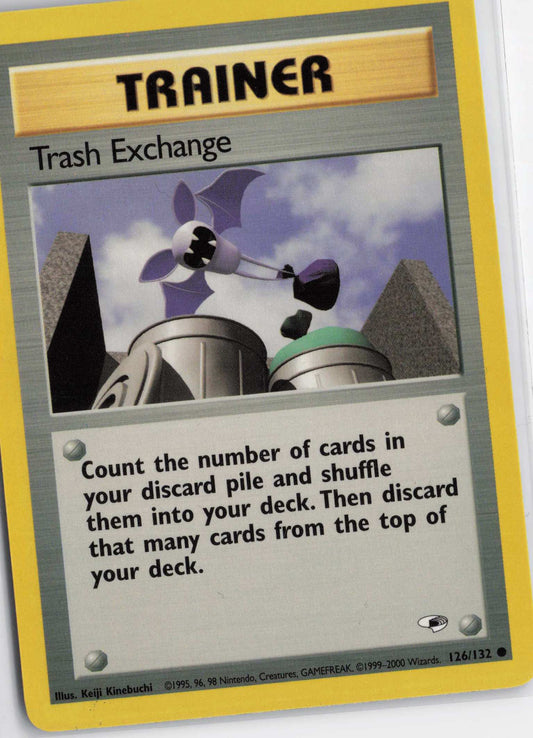 Trash Exchange 126/132, HP Condition, Pokemon Gym Heroes