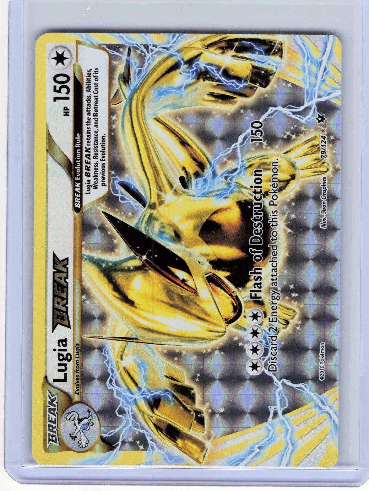 Lugia BREAK #79/124 Pokemon XY Fates Collide