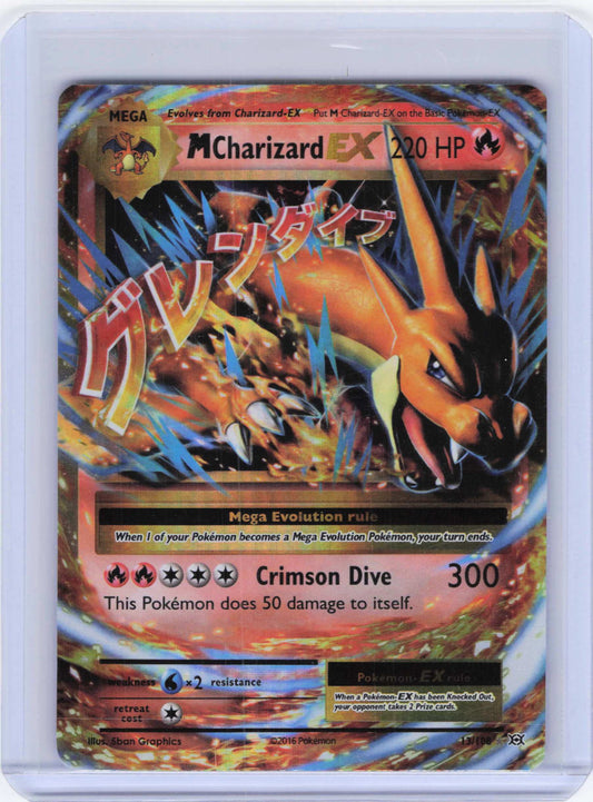 M Charizard EX #13/108 Pokemon XY Evolutions