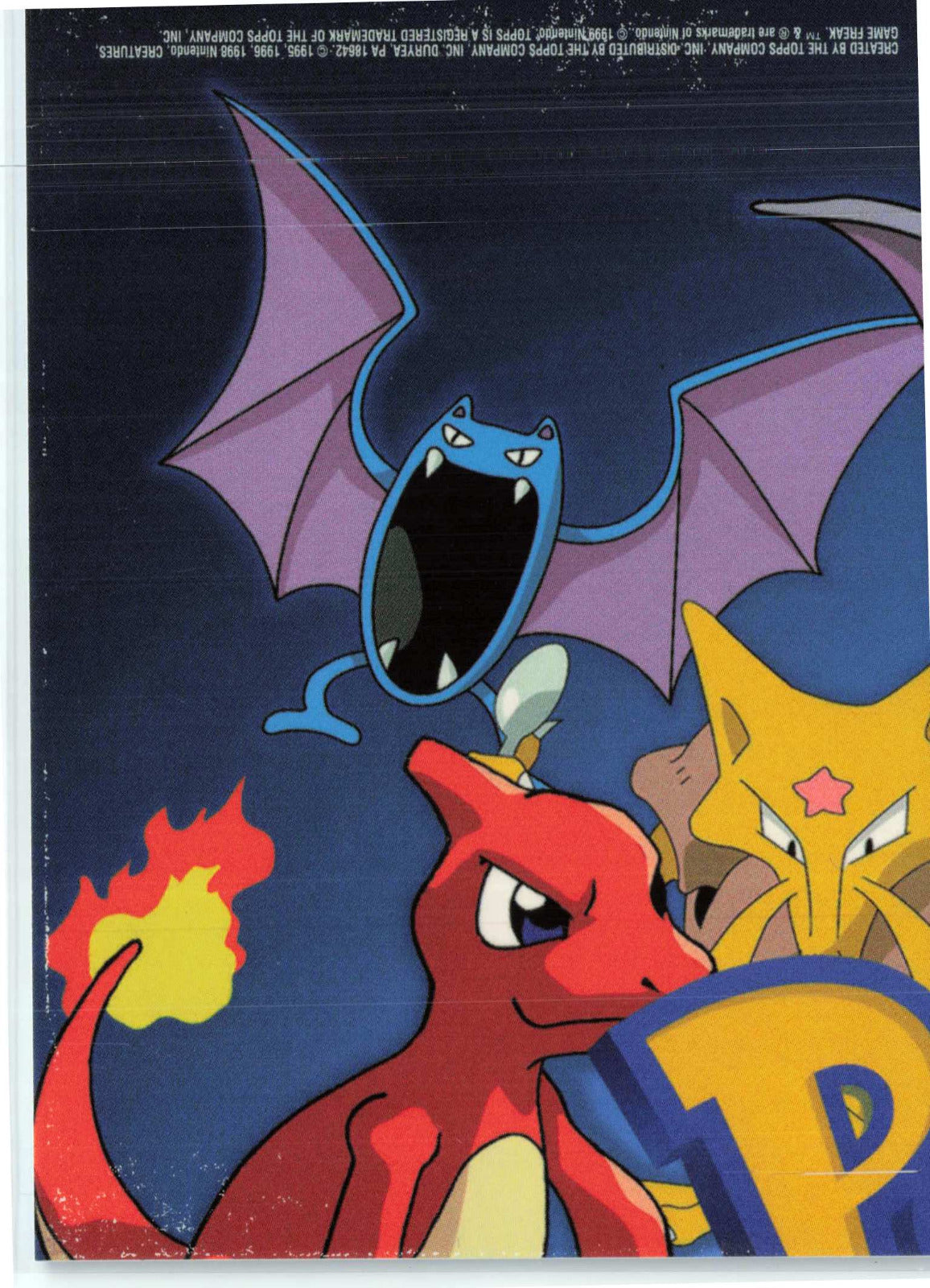 Staryu #TV5 Pokemon Topps TV Animation Edition Series 1 (Back)
