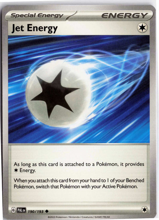 Jet Energy #190/193 Pokemon SV02: Paldea Evolved