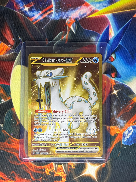 Chien-Pao Ex #274 Pokemon Paldea Evolved