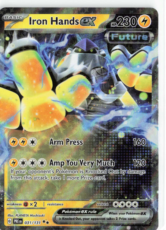 Iron Hands ex #031/131 Pokemon SV: Prismatic Evolutions