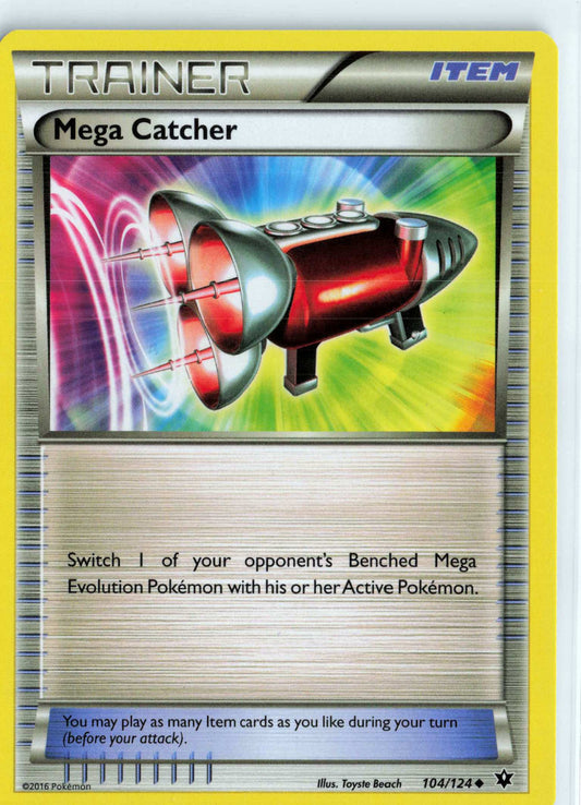 Mega Catcher 104/124 MP Pokemon XY Fates Collide
