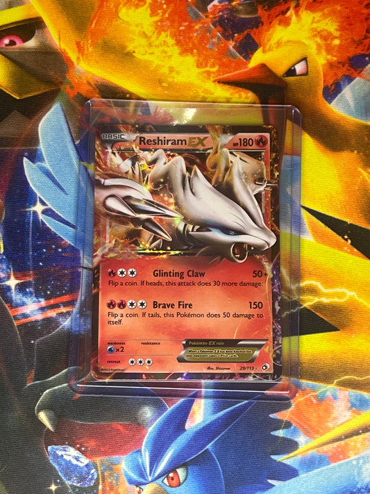 Reshiram EX #29 Pokemon Legendary Treasures
