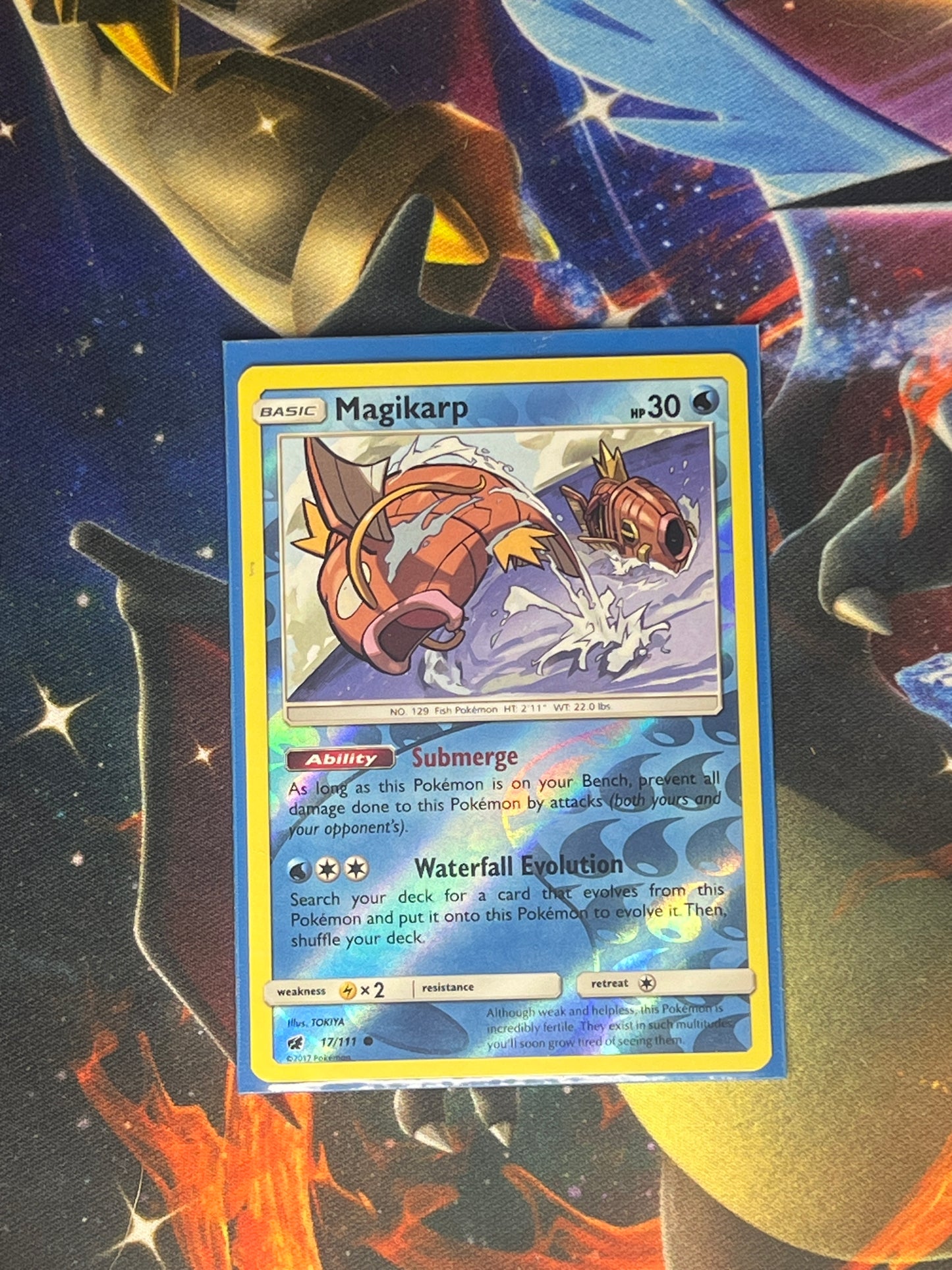 Magikarp [Reverse Holo] #17 Pokemon Crimson Invasion