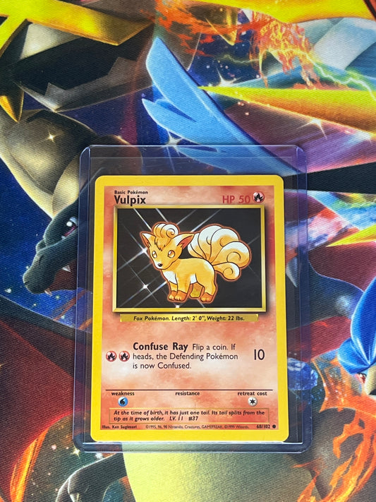 Vulpix #68 Pokemon Base Set