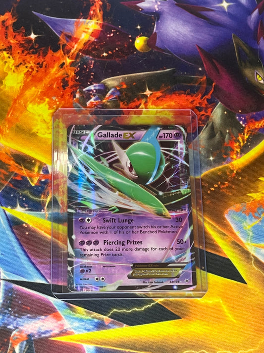 Gallade EX #34 Pokemon Roaring Skies