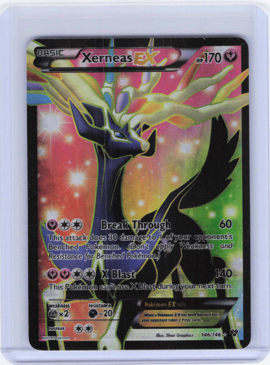 Xerneas EX #146/146 Pokemon XY Base Set