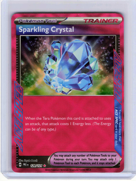Sparkling Crystal #129/131 Pokemon SV: Prismatic Evolutions