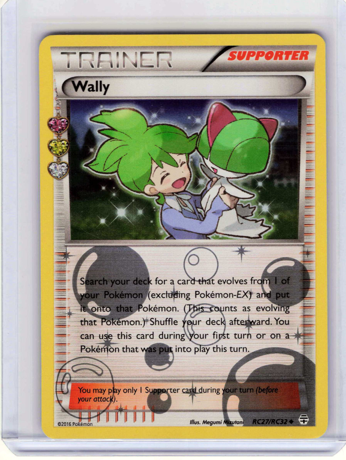 Wally #RC27/RC32 Holo Pokemon Generations: Radiant Collection