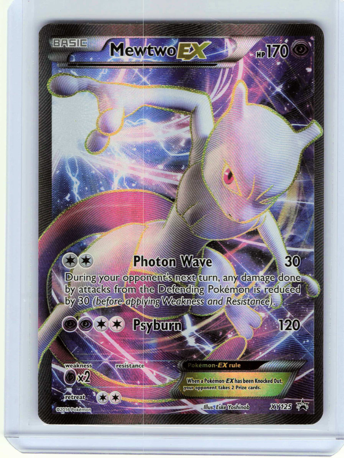 Mewtwo EX #XY125 Pokemon XY Promos