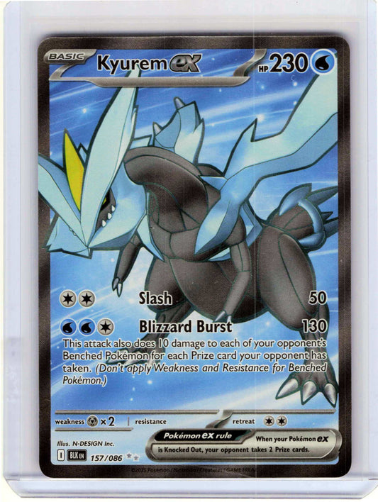 Kyurem ex #157/086 Pokemon SV: Black Bolt