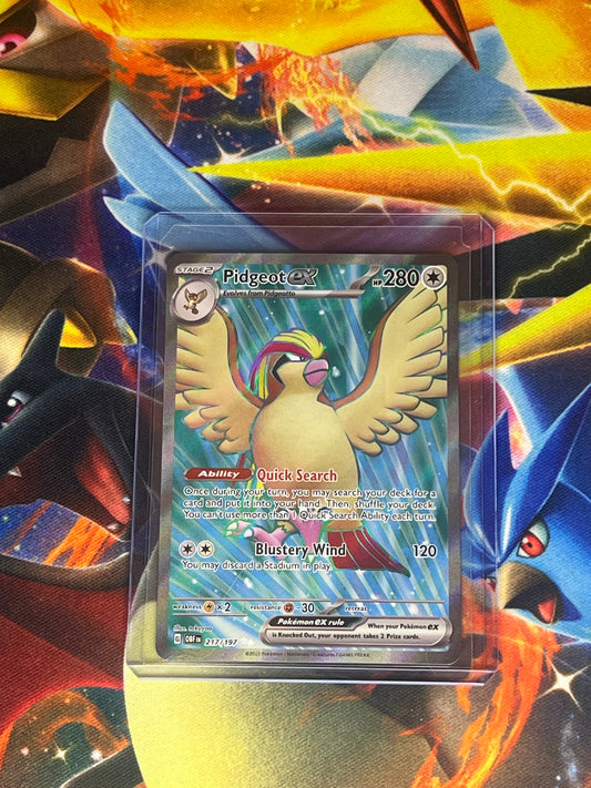 Pidgeot Ex #217 Pokemon Obsidian Flames