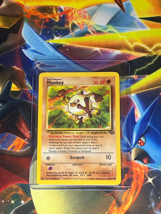 Mankey #55 Pokemon Jungle