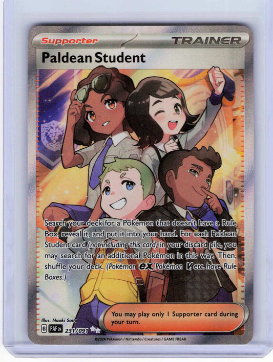 Paldean Student #231/091 Pokemon SV: Paldean Fates