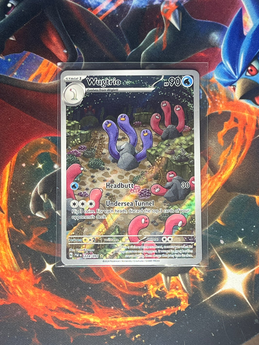 Wugtrio #224 Pokemon Paldean Fates