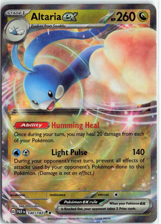 Altaria ex #140/182 Holo Pokemon SV04: Paradox Rift