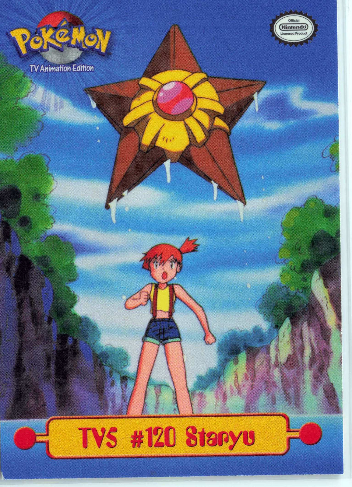 Staryu #TV5 Pokemon Topps TV Animation Edition Series 1