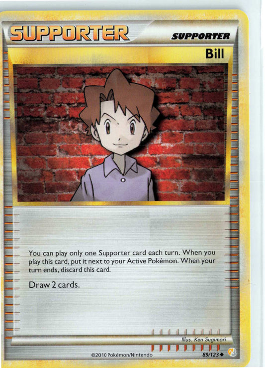 Bill 89/123 MP Pokemon HeartGold SoulSilver
