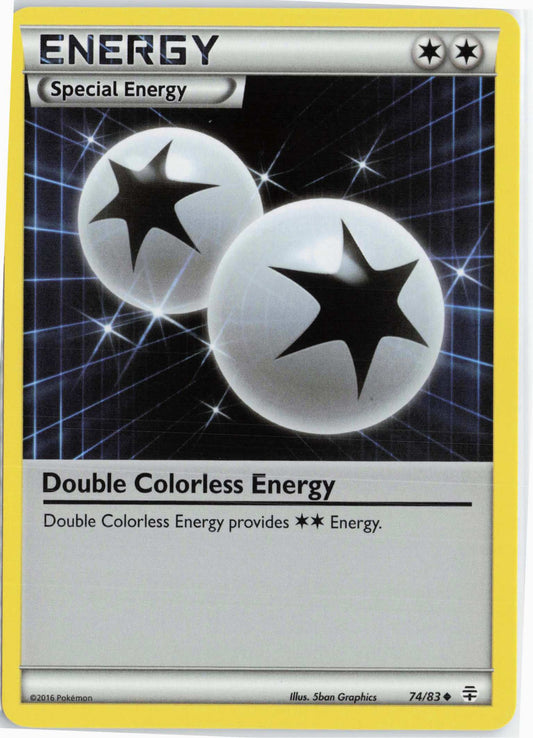 Double Colorless Energy #74/83 Pokemon Generations