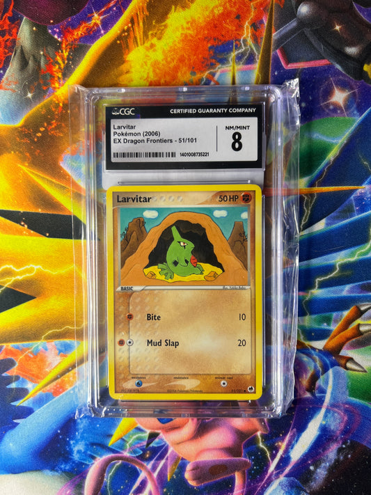 Larvitar #51 Pokemon Dragon Frontiers