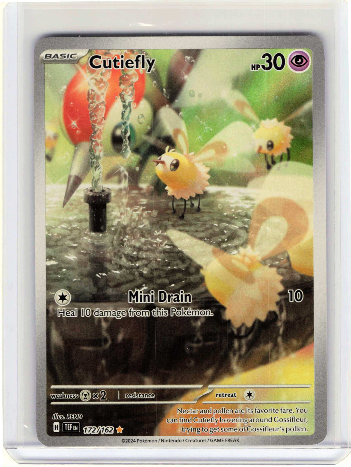 Cutiefly #172/162 Pokemon SV05: Temporal Forces