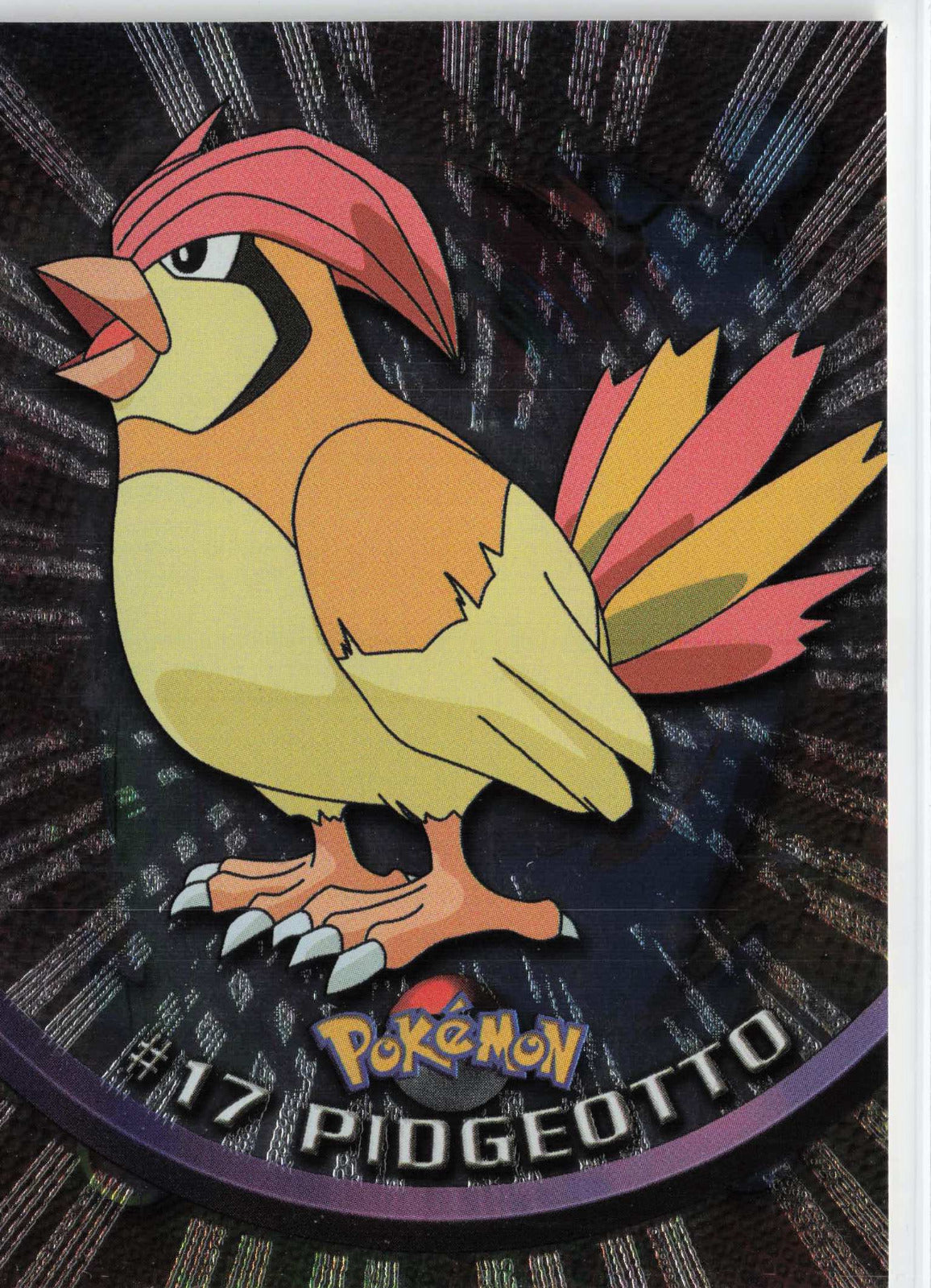 Pidgeotto #17 Foil Pokemon Topps TV Animation Edition Series 1
