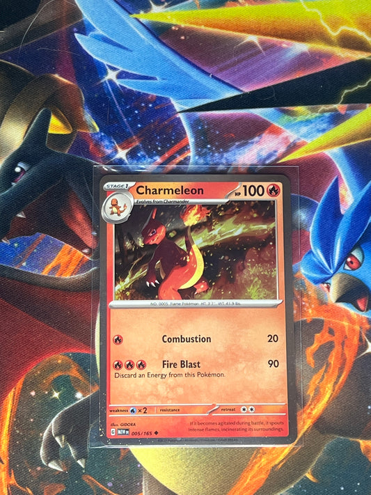 Charmeleon [Cosmos Holo] #5 Pokemon Scarlet & Violet 151