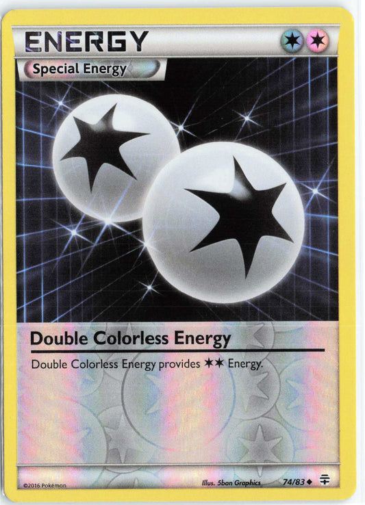 Double Colorless Energy #74/83 Reverse Holo Pokemon Generations