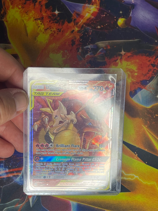Charizard & Braixen GX #22 Pokemon Cosmic Eclipse