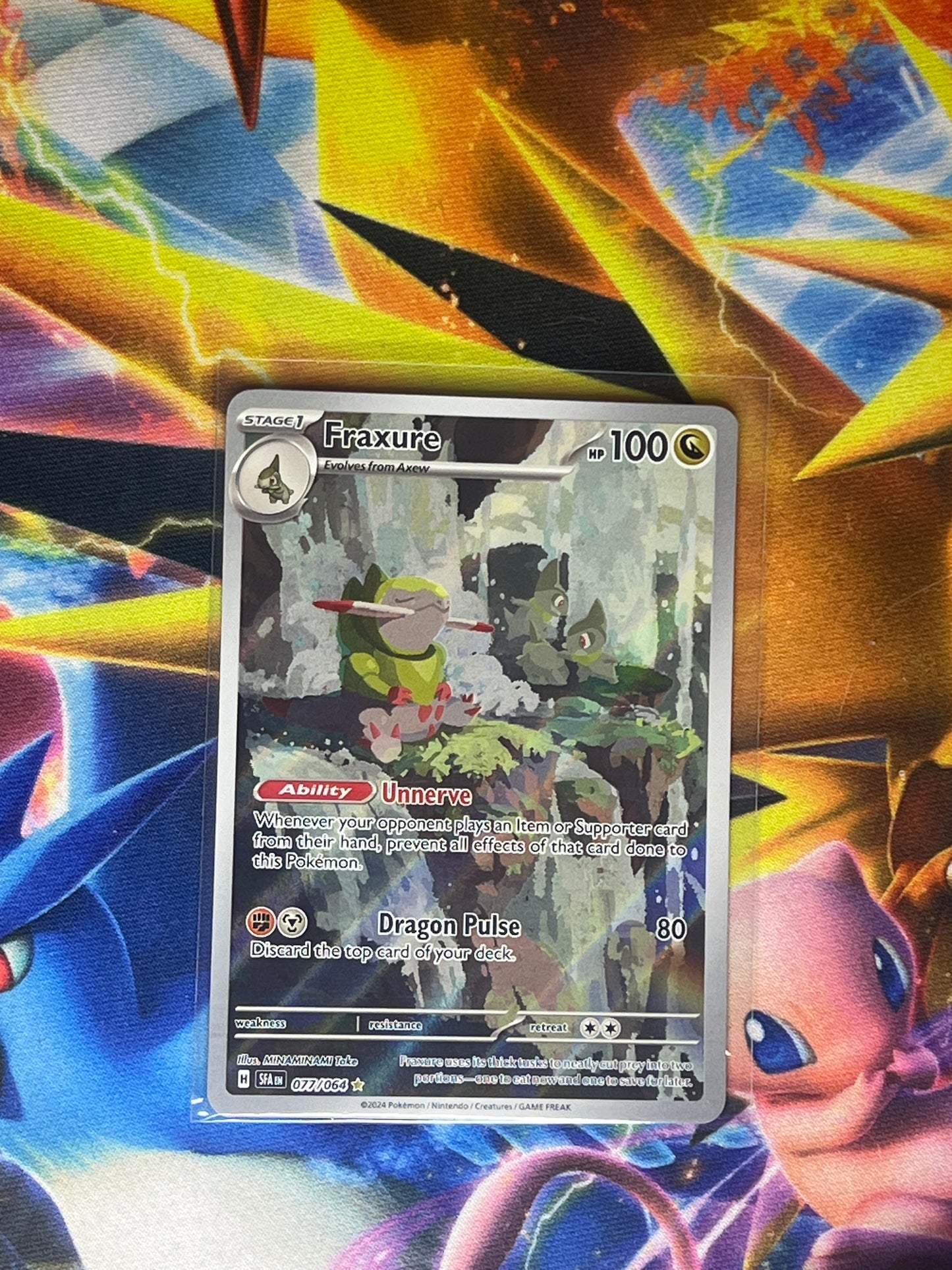 Fraxure #77 Pokemon Shrouded Fable