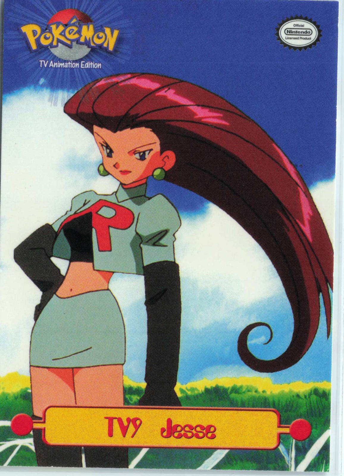 Jesse #TV9 Pokemon Topps Pokemon TV Animation Edition Series 1