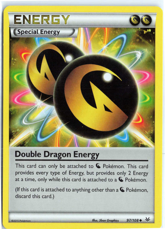 Double Dragon Energy #97/108 Pokemon XY Roaring Skies