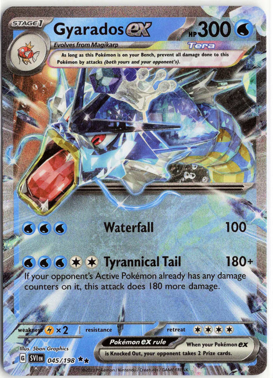 Gyarados ex #045/198 Pokemon SV01: Scarlet & Violet Base Set