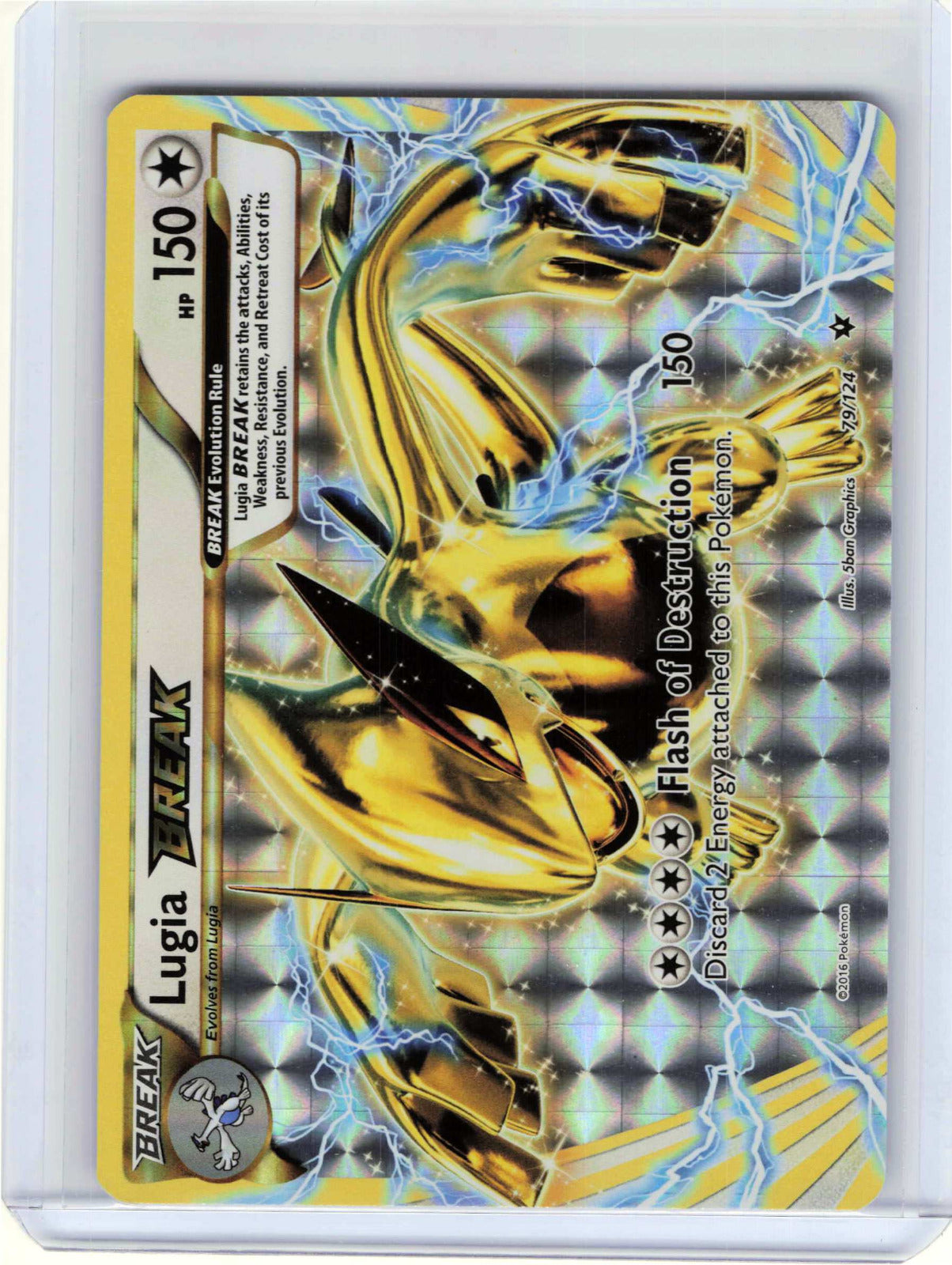 Lugia BREAK #79/124 Pokemon XY Fates Collide