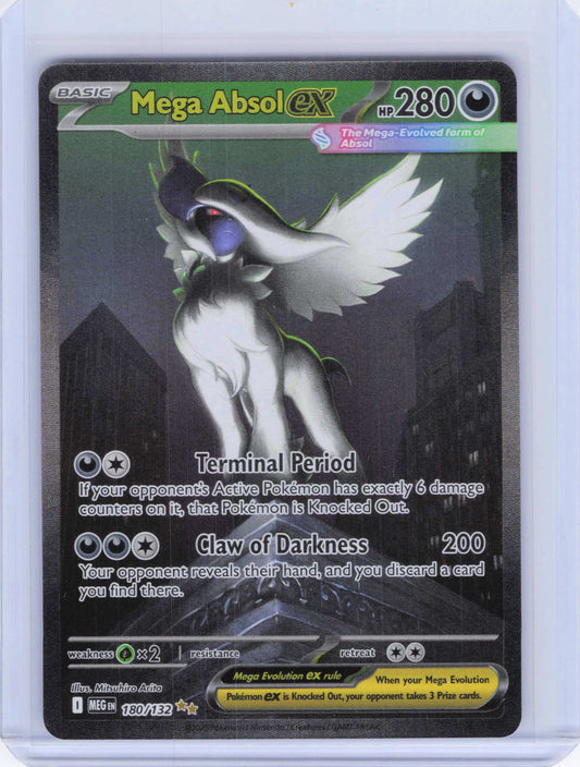 Mega Absol ex #180/132 Pokemon ME01: Mega Evolution