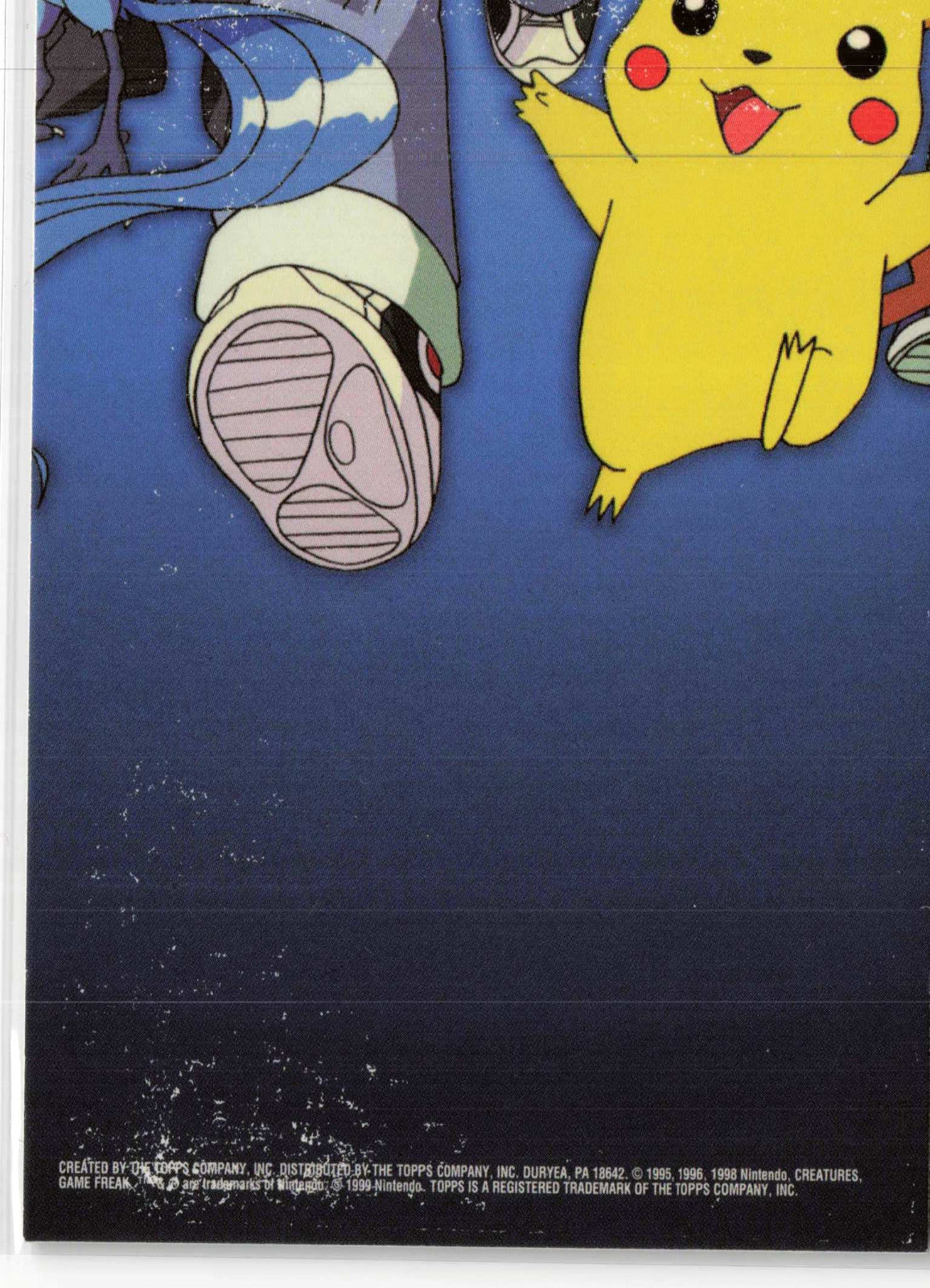 Ekans / Arbok #TV12 Pokemon Topps TV Animation Edition Series 1 (Back)