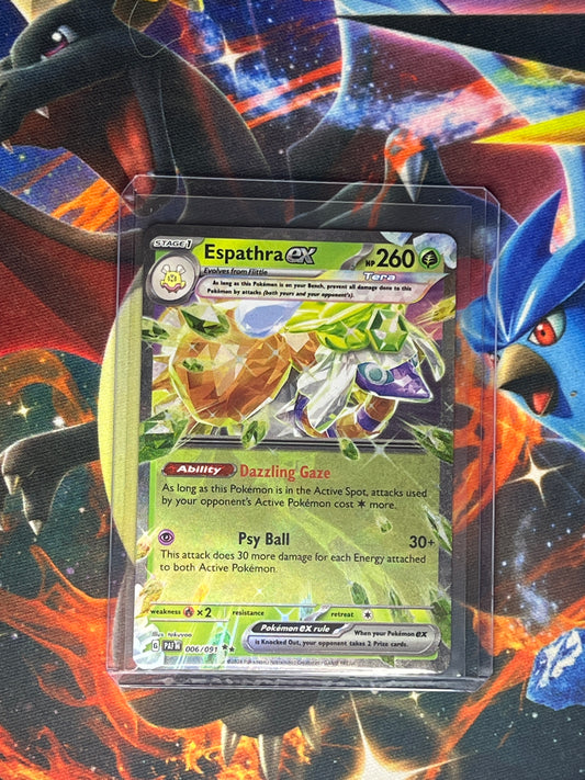 Espathra Ex #6 Pokemon Paldean Fates
