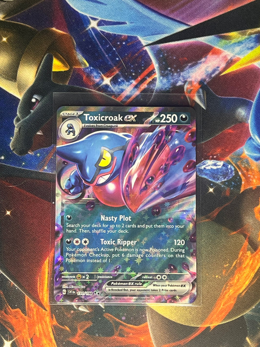 Toxicroak Ex #131 Pokemon Scarlet & Violet