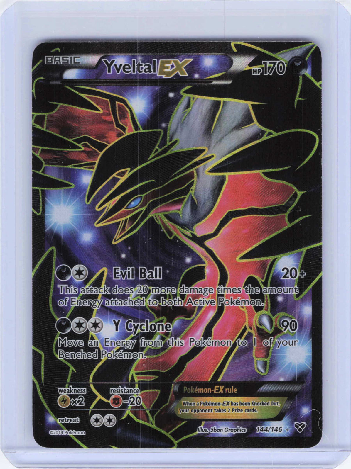 Yveltal EX 144 #144/146 Pokemon XY Base Set