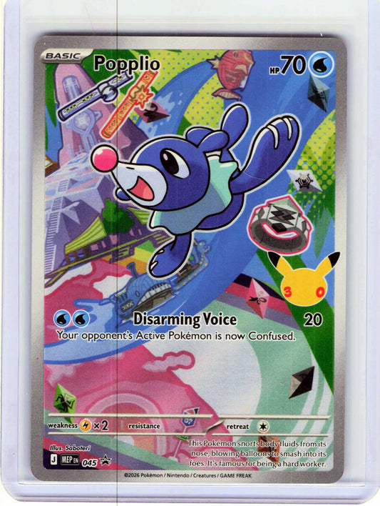 Popplio #045 Pokemon ME: Mega Evolution Promo