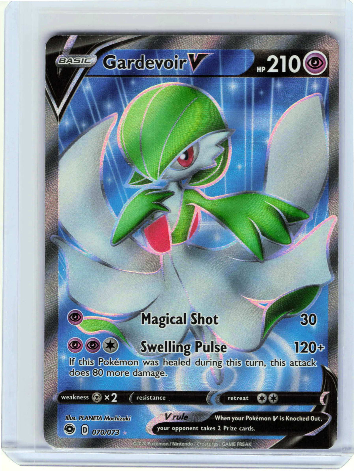 Gardevoir V #70/73 Pokemon Champion's Path